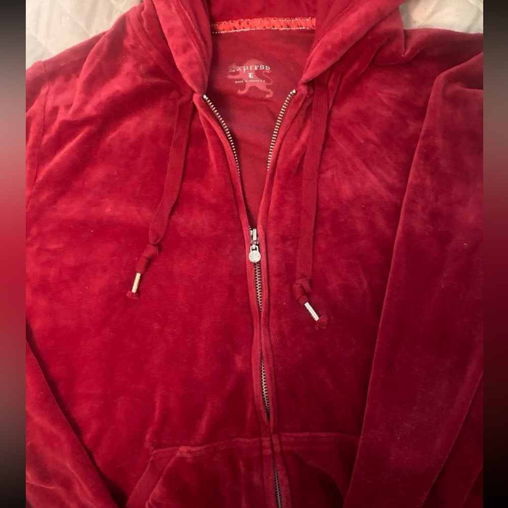 Y2K zip up hoodie